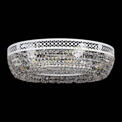 Люстра Венеция Кольцо №6 белая в Подольске Гусь Хрустальный