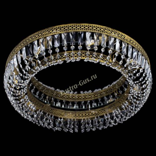 Люстра Венеция Кольцо №6 пластинка под бронзу в Подольске Гусь Хрустальный