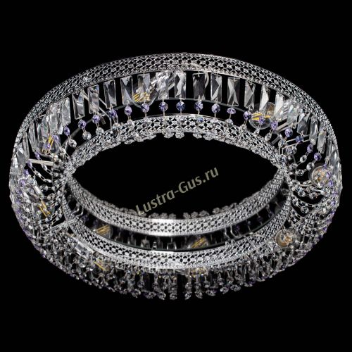 Люстра Венеция Кольцо №8 пластинка фиолетовая в Подольске Гусь Хрустальный