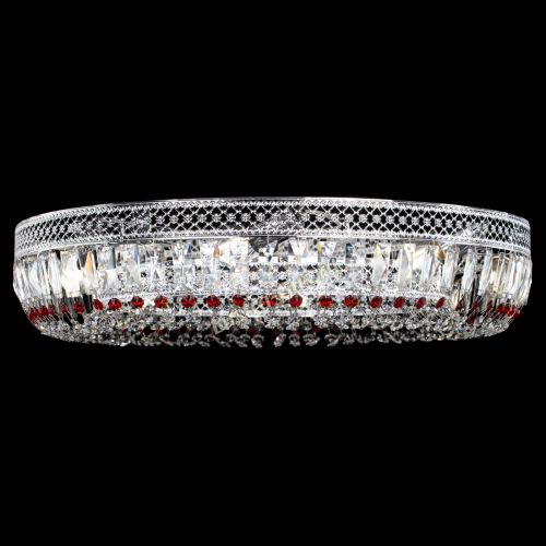 Люстра Венеция Кольцо №8 пластинка красная в Подольске Гусь Хрустальный