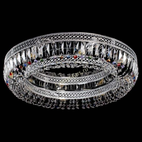 Люстра Венеция Кольцо №8 пластинка разноцветная в Подольске Гусь Хрустальный