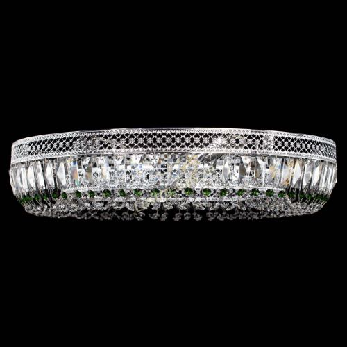 Люстра Венеция Кольцо №8 пластинка зеленая в Подольске Гусь Хрустальный