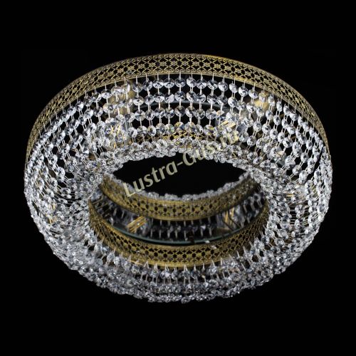 Люстра Венеция Кольцо №6 под бронзу в Подольске Гусь Хрустальный