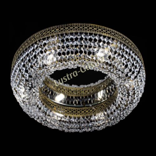 Люстра Венеция Кольцо №6 под бронзу в Подольске Гусь Хрустальный