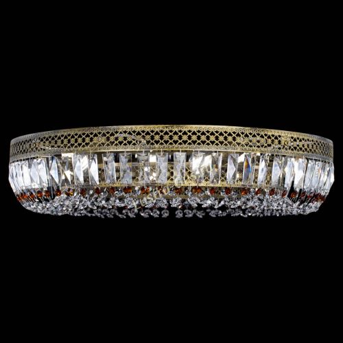 Люстра Венеция Кольцо №8 пластинка под бронзу Чайная в Подольске Гусь Хрустальный