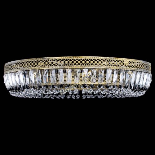 Люстра Венеция Кольцо №8 пластинка под бронзу Черная в Подольске Гусь Хрустальный