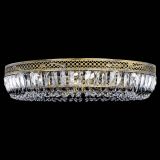 Люстра Венеция Кольцо №8 пластинка под бронзу Черная в Подольске