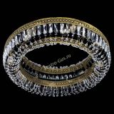 Люстра Венеция Кольцо №8 пластинка под бронзу Черная в Подольске