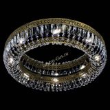 Люстра Венеция Кольцо №8 пластинка под бронзу Фиолетовая в Подольске