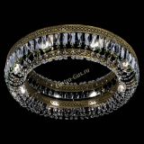 Люстра Венеция Кольцо №8 пластинка под бронзу Зеленая в Подольске