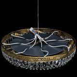 Люстра Венеция Кольцо №8 пластинка под бронзу Зеленая в Подольске