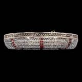 Люстра Венеция Кольцо №8 красное в Подольске Люстра Венеция Кольцо №8 красное в Подольске