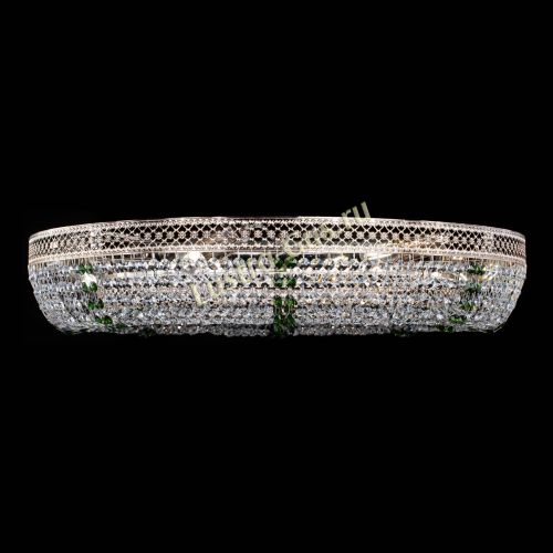 Люстра Венеция Кольцо №8 зеленое в Подольске Гусь Хрустальный