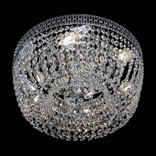 Люстра Венеция Кольцо конус 400 мм в Подольске Гусь Хрустальный