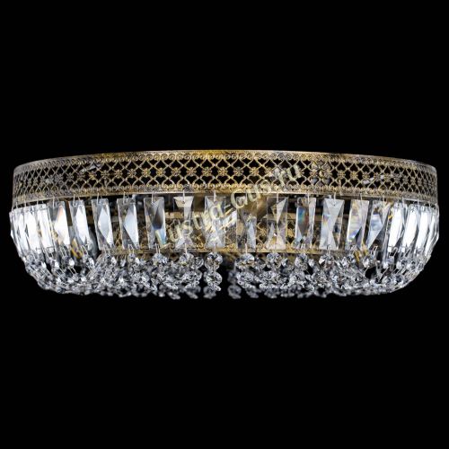 Люстра Венеция Кольцо пластинка под бронзу в Подольске Гусь Хрустальный