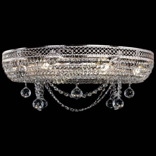 Люстра Венеция Кольцо шар в Подольске Гусь Хрустальный