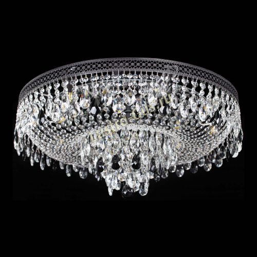 Люстра Венеция Кольцо Черная №8 черная в Подольске Гусь Хрустальный