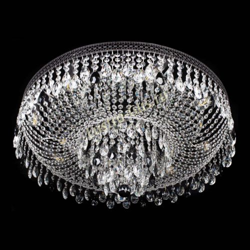 Люстра Венеция Кольцо Черная №8 черная в Подольске Гусь Хрустальный