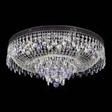 Люстра Венеция Кольцо Черная №8 фиолетовая в Подольске