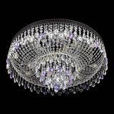 Люстра Венеция Кольцо Черная №8 фиолетовая в Подольске