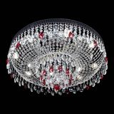 Люстра Венеция Кольцо Черная №8 красная в Подольске