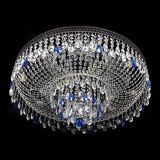 Люстра Венеция Кольцо Черная №8 синяя в Подольске