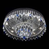 Люстра Венеция Кольцо Черная №8 синяя в Подольске