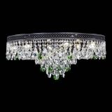 Люстра Венеция Кольцо Черная №8 зеленая в Подольске