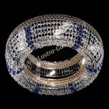 Люстра Венеция Кольцо синяя в Подольске