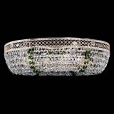 Люстра Венеция Кольцо зеленая в Подольске