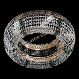 Люстра Венеция Кольцо зеленая в Подольске