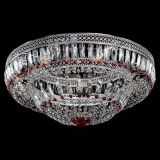 Люстра Венеция Купол пластинка 600 Красная в Подольске