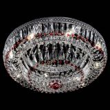 Люстра Венеция Купол пластинка 600 Красная в Подольске