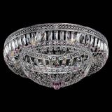 Люстра Венеция Купол пластинка 600 Розовая в Подольске