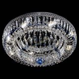 Люстра Венеция Купол пластинка 600 Синяя в Подольске