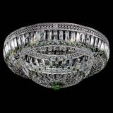 Люстра Венеция Купол пластинка 600 Зеленая в Подольске