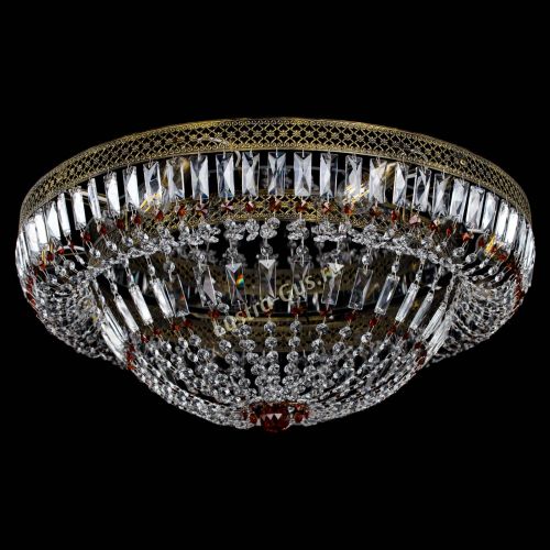 Люстра Венеция Купол пластинка под бронзу Чайная в Подольске Гусь Хрустальный