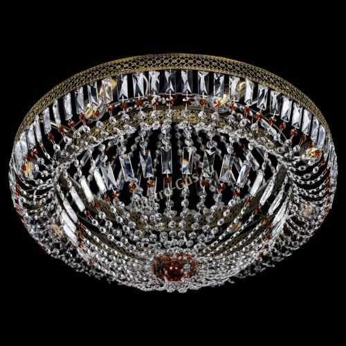 Люстра Венеция Купол пластинка под бронзу Чайная в Подольске Гусь Хрустальный