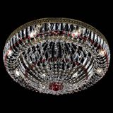 Люстра Венеция Купол пластинка под бронзу Красная в Подольске Люстра Венеция Купол пластинка под бронзу Красная в Подольске