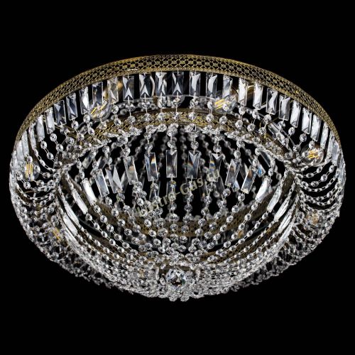 Люстра Венеция Купол пластинка под бронзу в Подольске Гусь Хрустальный