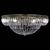 Люстра Венеция Купол пластинка под бронзу Розовая в Подольске