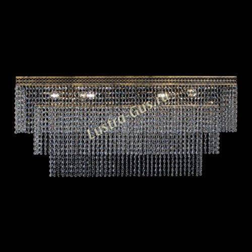 Люстра Прямоугольник Венеция №8 под бронзу в Подольске Гусь Хрустальный