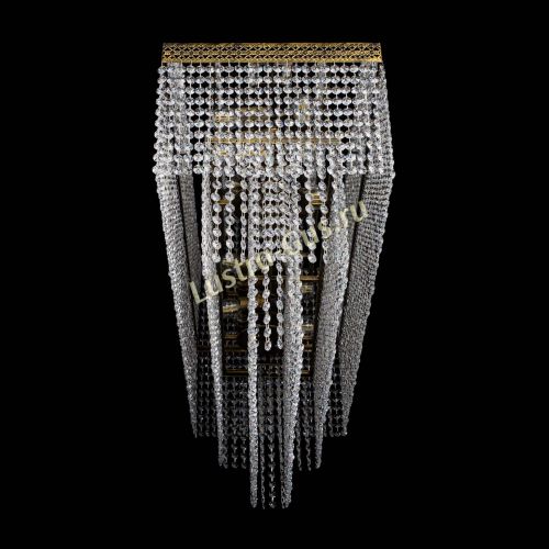 Люстра Прямоугольник Венеция №8 под бронзу в Подольске Гусь Хрустальный