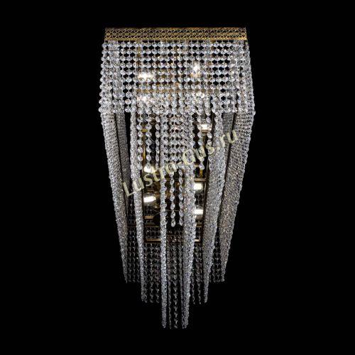 Люстра Прямоугольник Венеция №8 под бронзу в Подольске Гусь Хрустальный