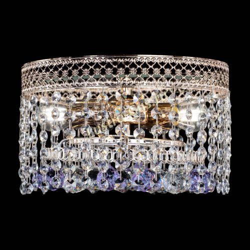 Люстра Венеция шар №2 фиолетовая в Подольске Гусь Хрустальный