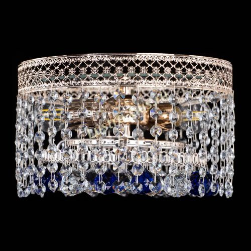 Люстра Венеция шар №2 синяя в Подольске Люстра Венеция шар №2 синяя в Подольске