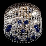 Люстра Венеция шар №2 синяя в Подольске Люстра Венеция шар №2 синяя в Подольске