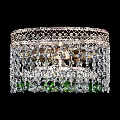 Люстра Венеция шар №2 зеленая в Подольске Люстра Венеция шар №2 зеленая в Подольске