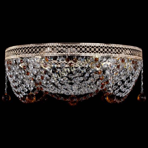 Люстра Венеция Жасмин чайная в Подольске Гусь Хрустальный