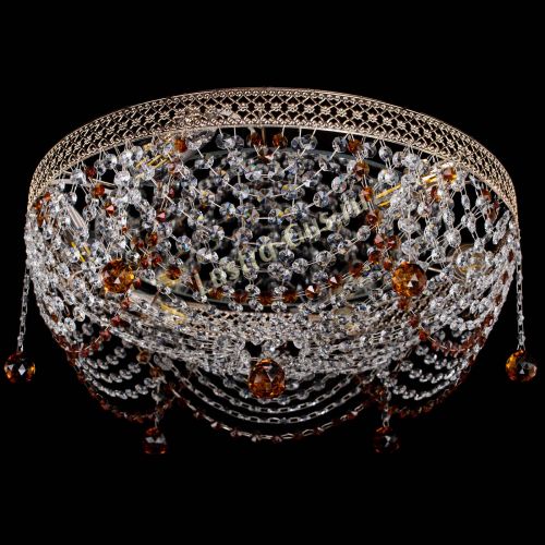 Люстра Венеция Жасмин чайная в Подольске Гусь Хрустальный